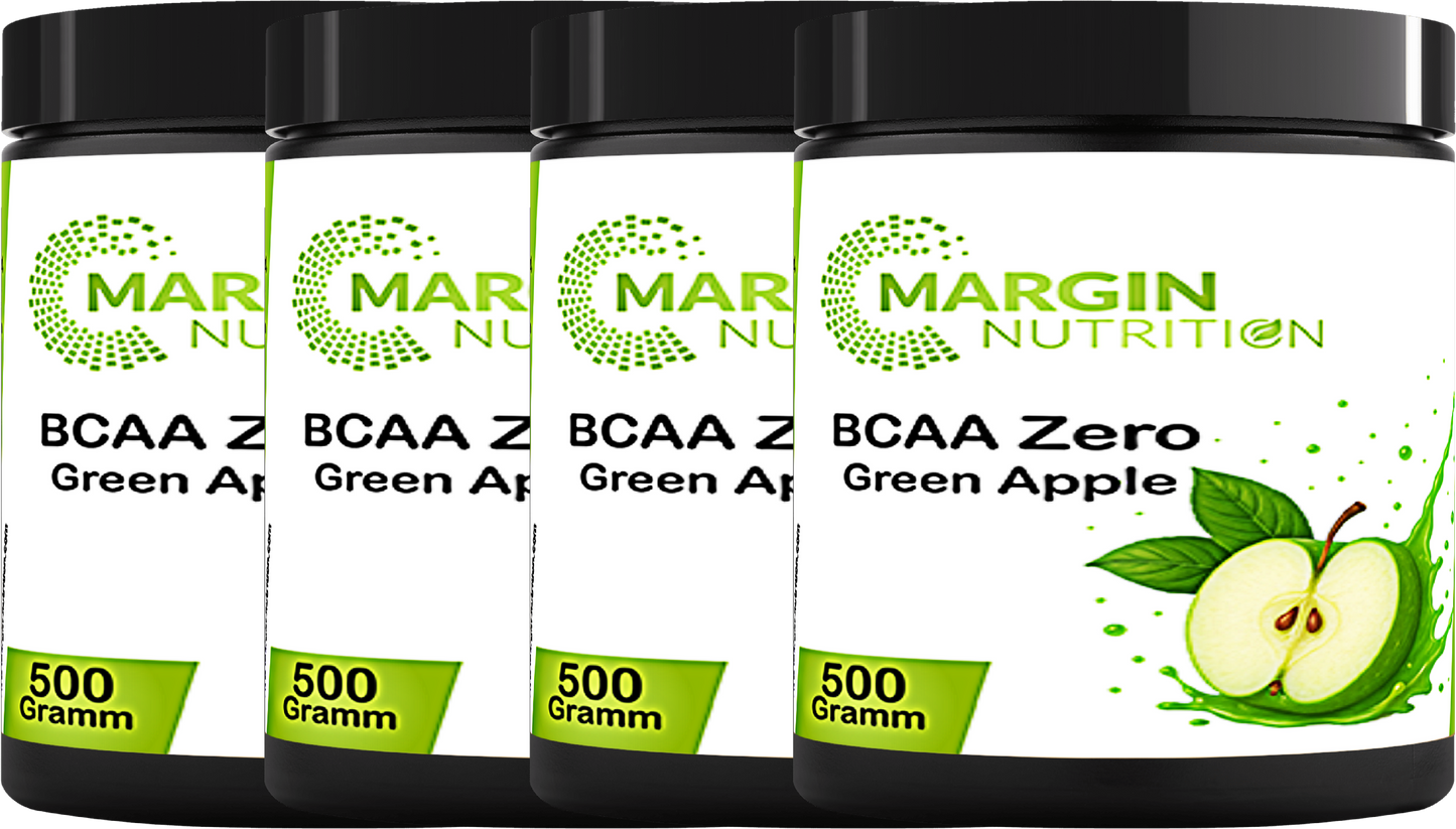 BCAA Zero Green Apple – Zuckerfreies BCAA-Pulver | 250 g, 500 g, 2×500 g, 4×500 g