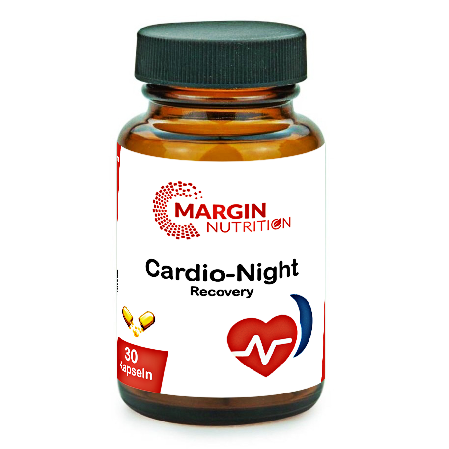 Cardio-Night Recovery / Mit Vitamin C, MSM, Coenzym Q10, Oligomere Proanthocyanidine (OPC) und Melatonin (30, 60, 2x60, 3x60 Vegane Kapseln)