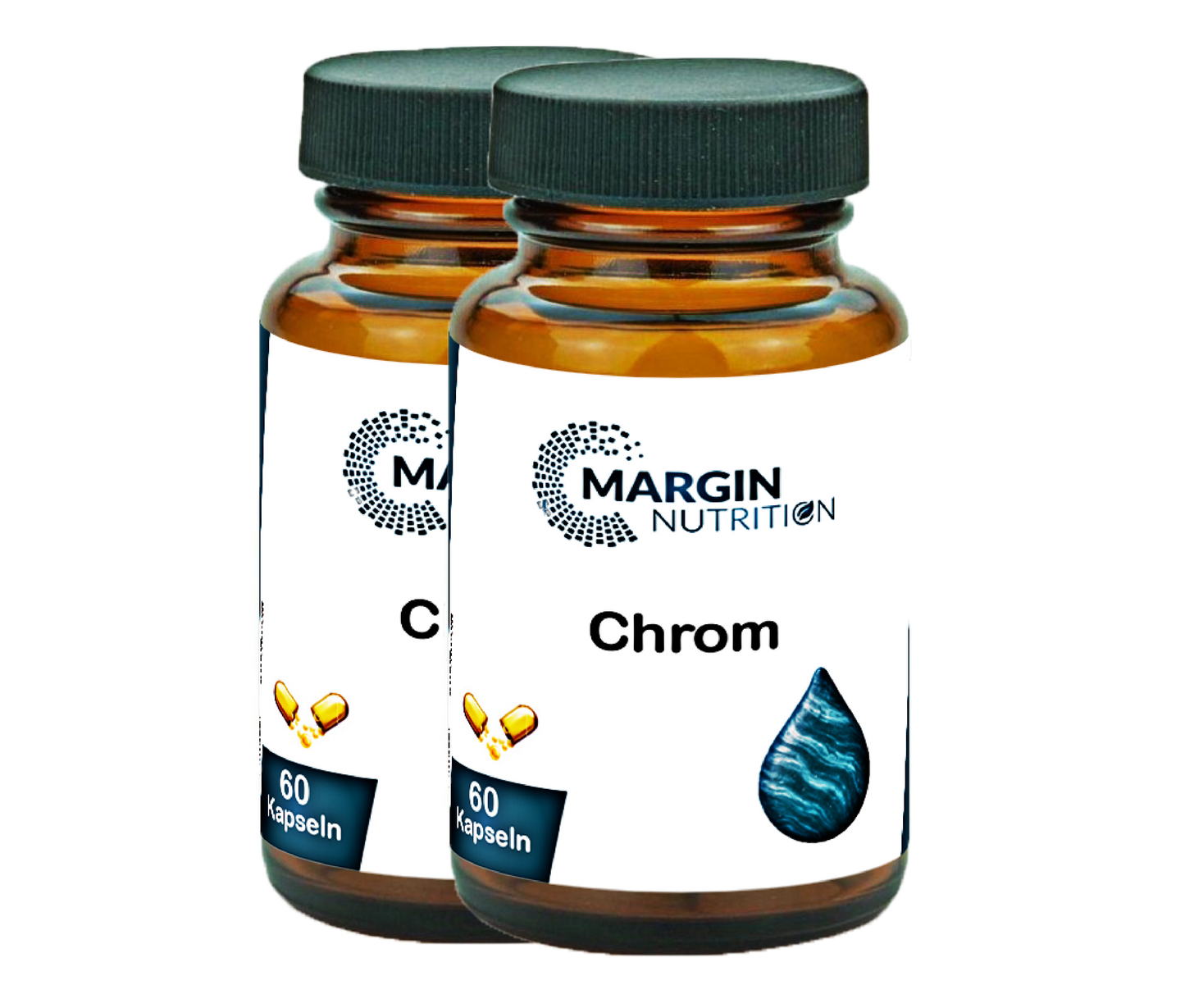 Chrom / Hochdosiert 150 µg pro Tagesdosis (30, 60, 2x60, 3x60 Vegane Kapseln)