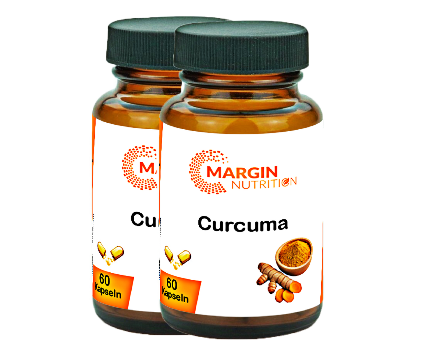 Curcuma / Hochdosiert 300 mg pro Tagesdosis (30, 60, 2x60, 3x60 Vegane Kapseln)