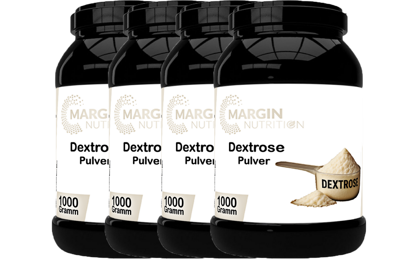 Dextrose – Schnell verfügbare Kohlenhydrate | 1000 g, 2×1000 g, 4×1000 g