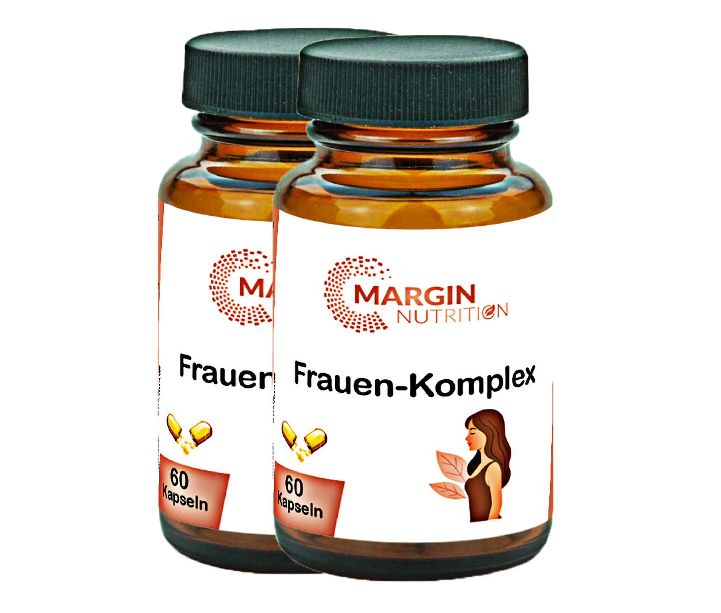 Frauen-Komplex / Mit allen 8 B-Vitaminen, Eisen und Zink (30, 60, 2x60, 3x60 Vegane Kapseln)
