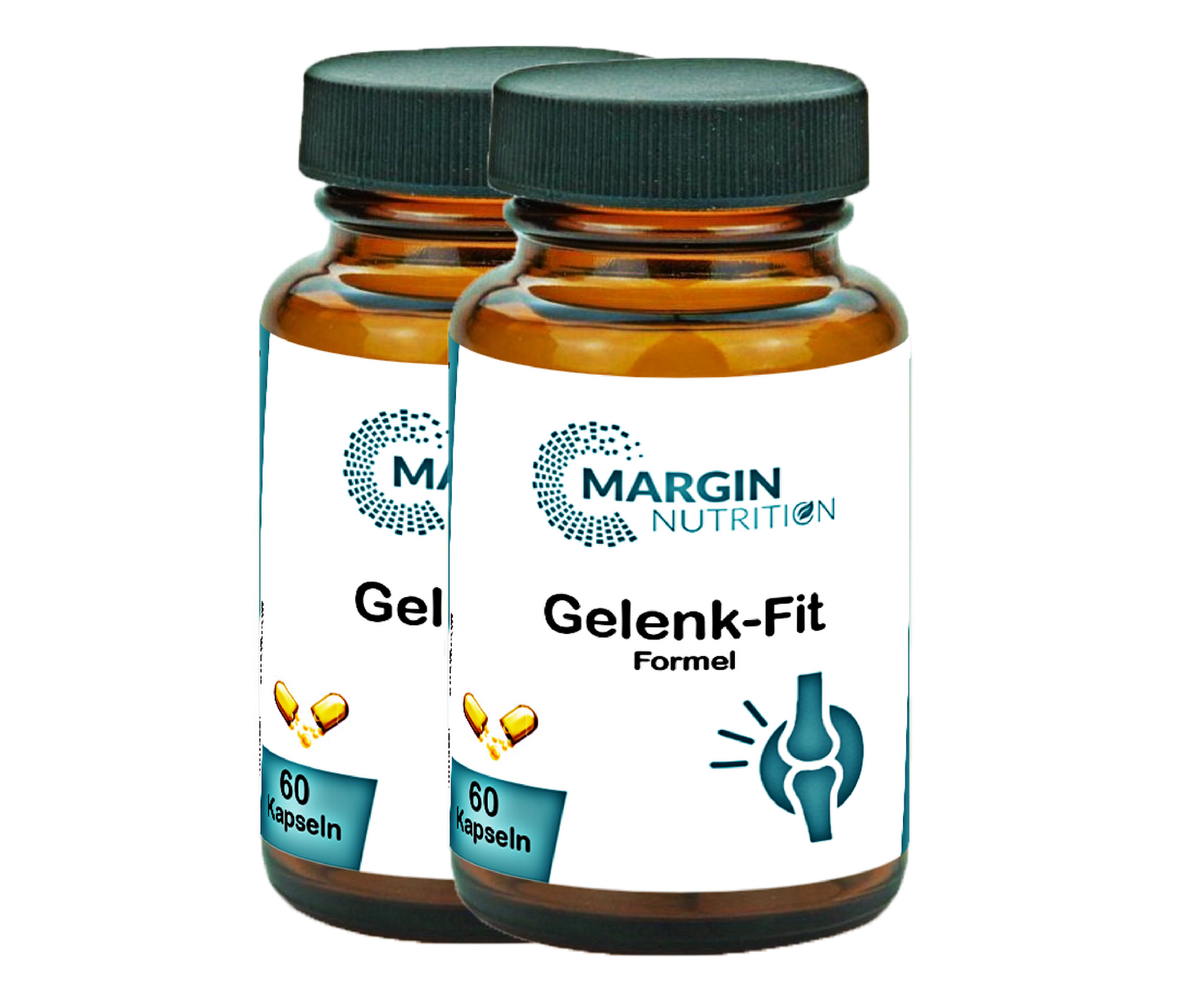 Gelenk-Fit Formel / Mit MSM, Curcuma, Vitamin D3, Vitamin C und Mangan (30, 60, 2x60, 3x60 Vegane Kapseln)