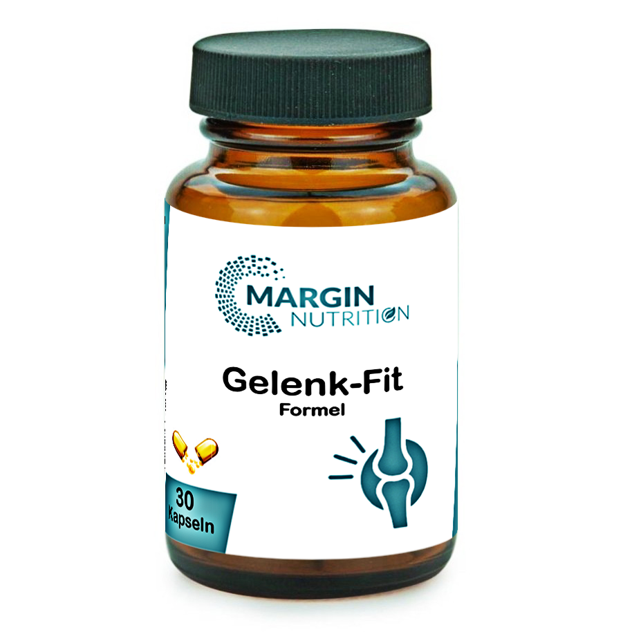 Gelenk-Fit Formel / Mit MSM, Curcuma, Vitamin D3, Vitamin C und Mangan (30, 60, 2x60, 3x60 Vegane Kapseln)
