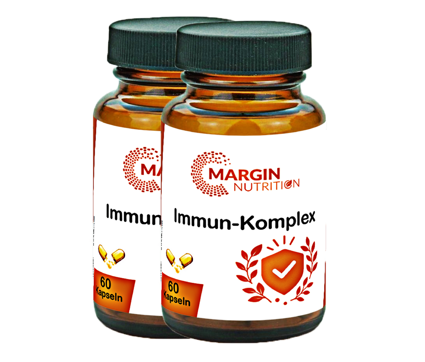 Immun-Komplex / Mit Vitamin C, Vitamin D3, Zink und Selen (30, 60, 2x60, 3x60 Vegane Kapseln)