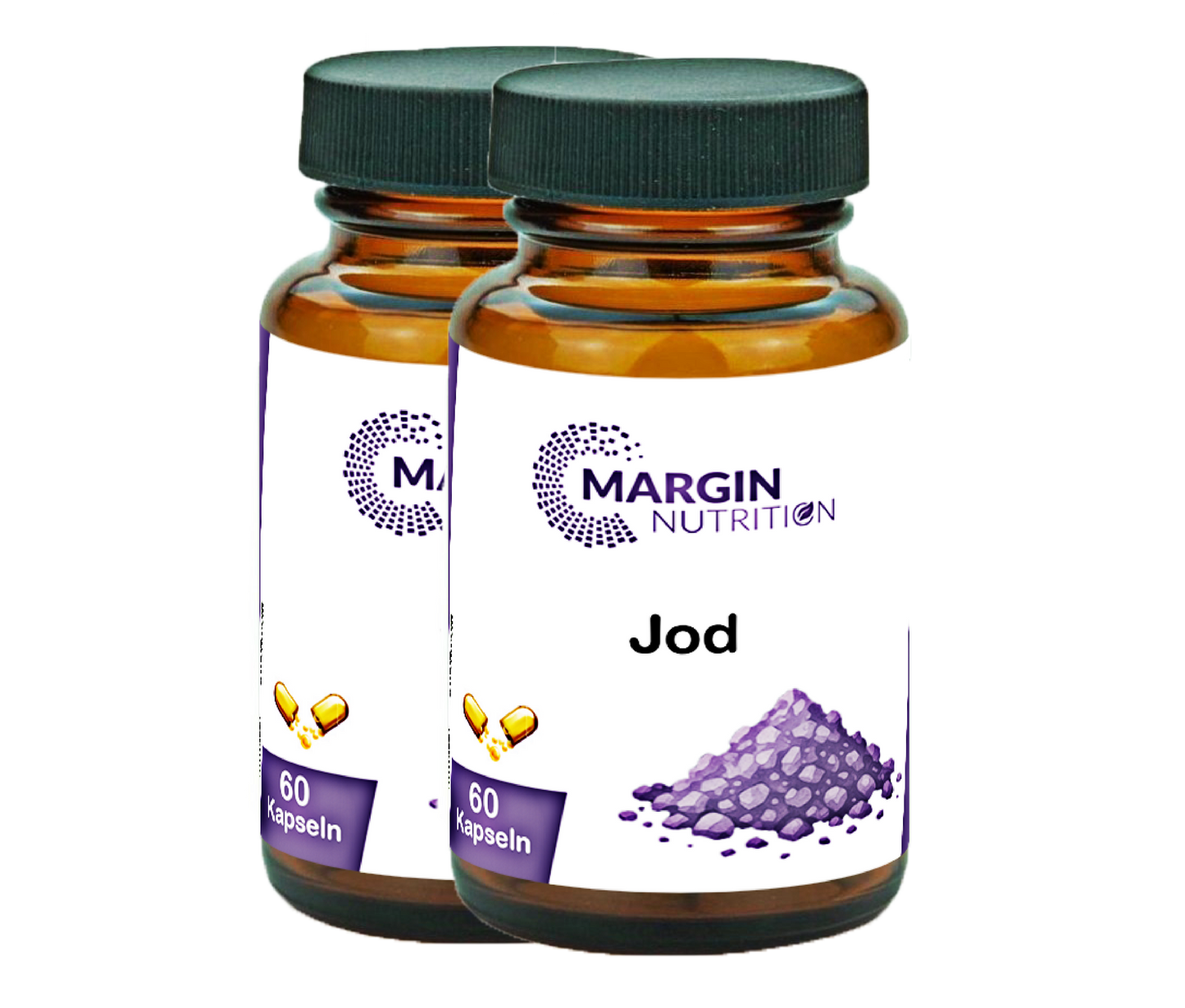 Jod / Hochdosiert 200 µg pro Tagesdosis (30, 60, 2x60, 3x60 Vegane Kapseln)