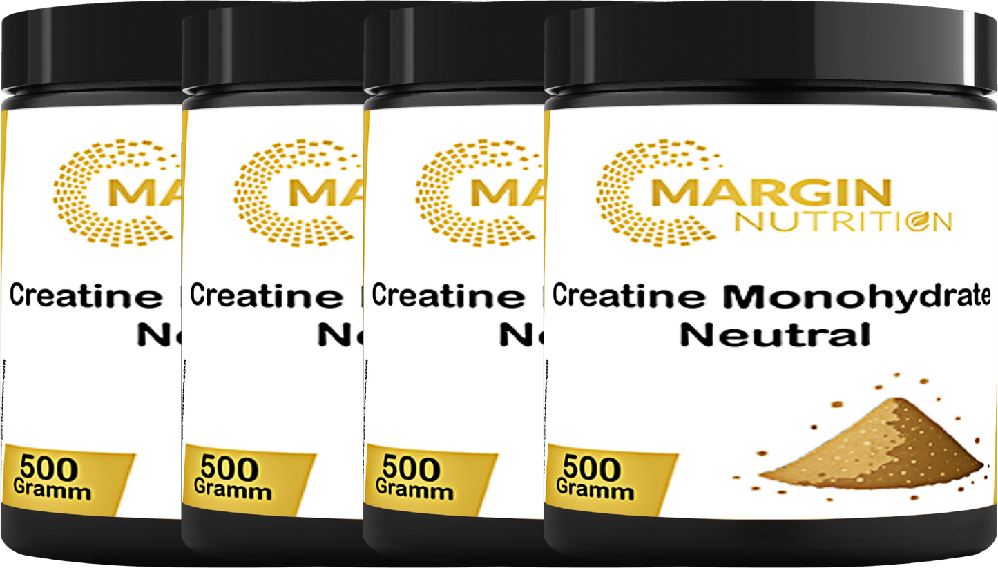 Kreatin Monohydrat – 100 % reines, micronisiertes Kreatin | 250 g, 500 g, 2×500 g, 4×500 g