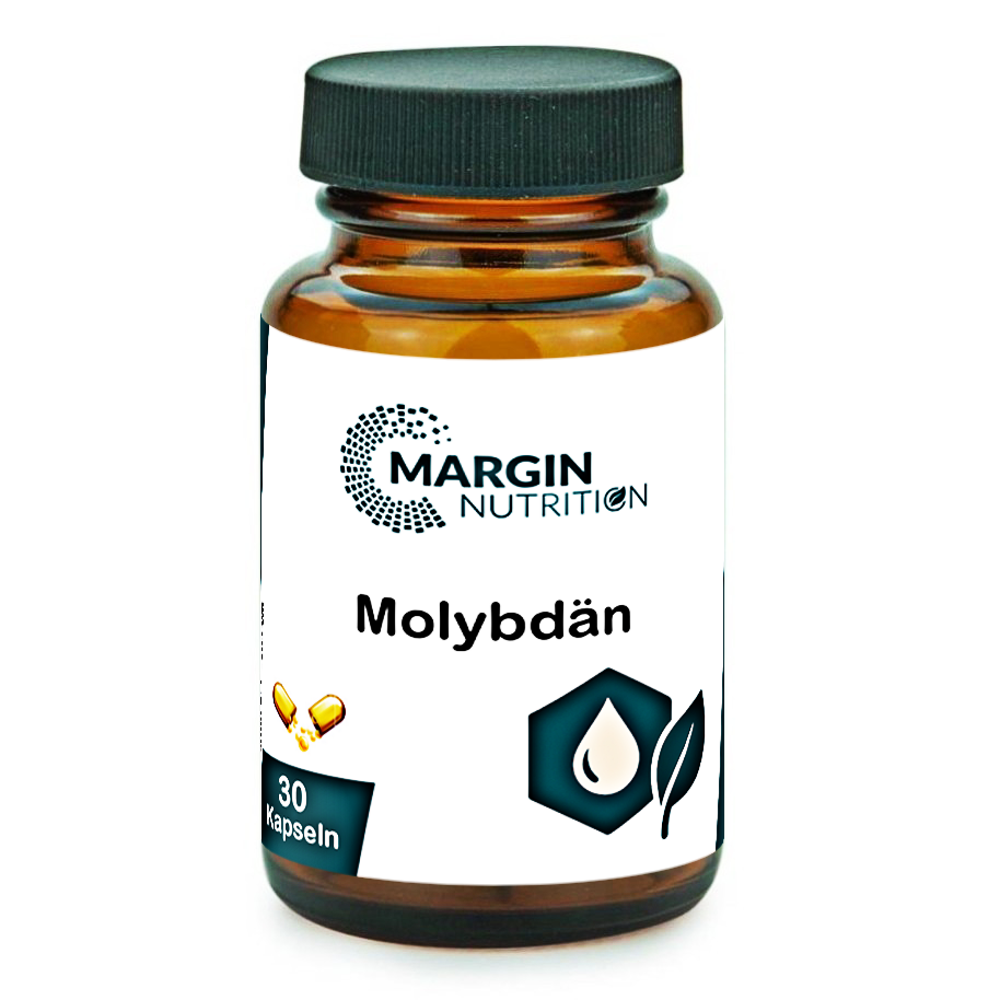 Molybdän / Hochdosiert 250 µg pro Tagesdosis (30, 60, 2x60, 3x60 Vegane Kapseln)