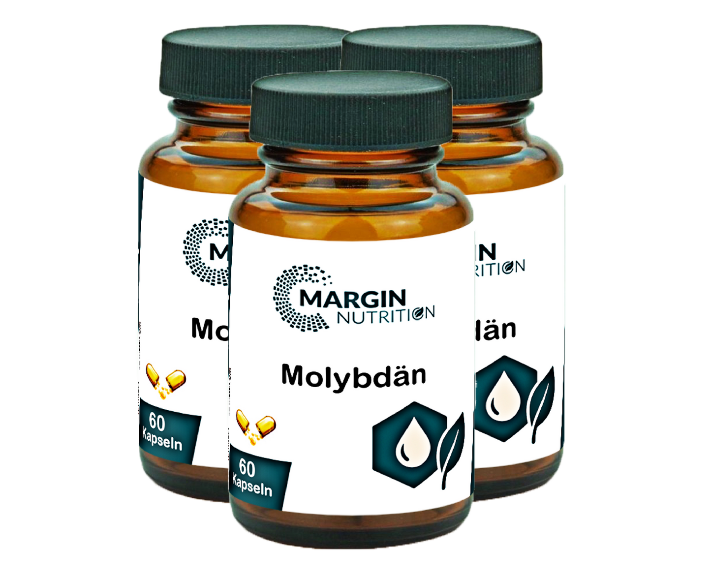 Molybdän / Hochdosiert 250 µg pro Tagesdosis (30, 60, 2x60, 3x60 Vegane Kapseln)