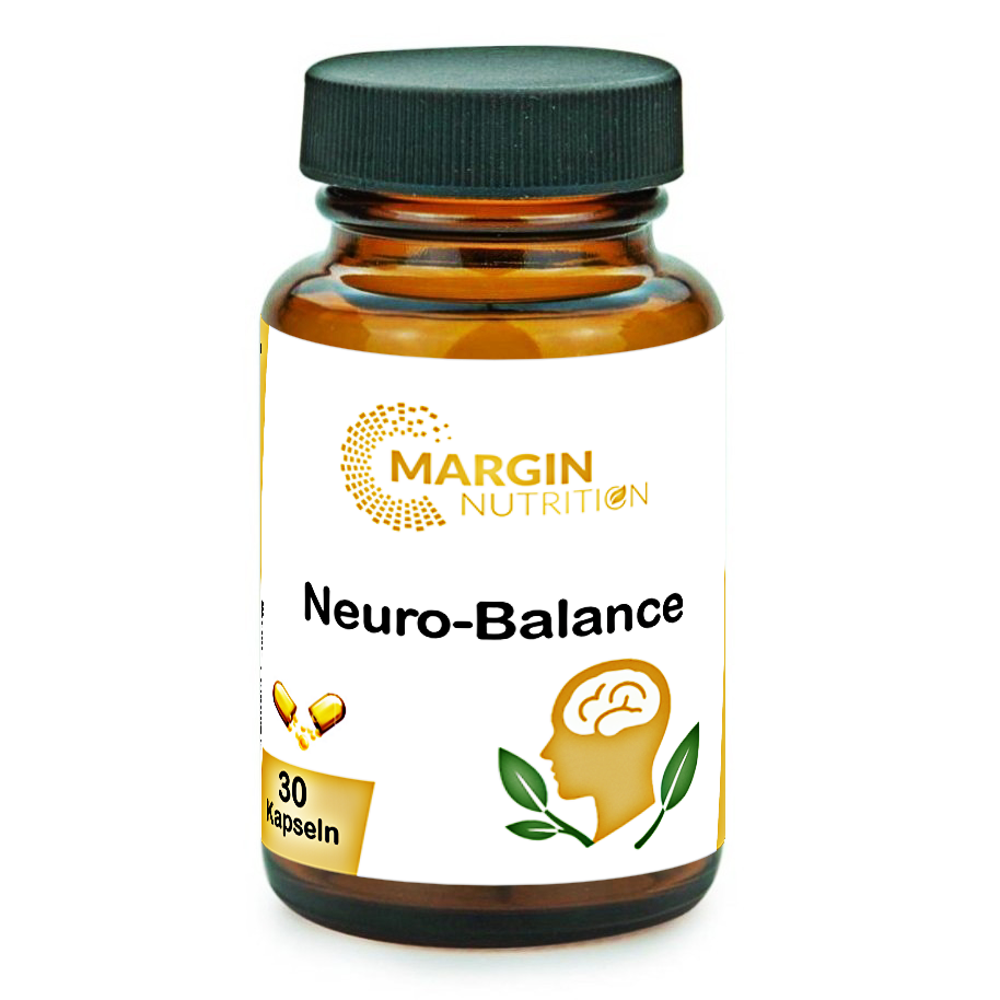 Neuro-Balance / Mit allen 8 B-Vitaminen, Ashwagandha, Magnesium und Vitamin C (30, 60, 2x60, 3x60 Vegane Kapseln)