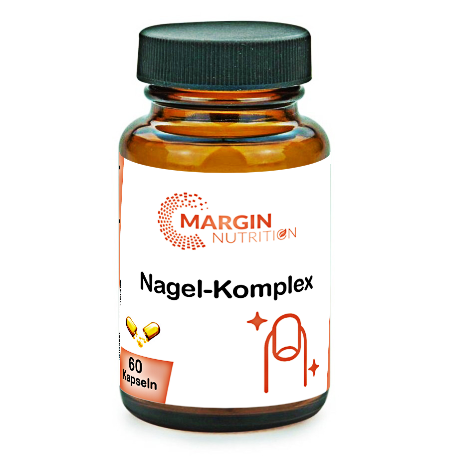 Nagel-Komplex / Mit Eisen, Zink, Vitamin B7 (Biotin) und Vitamin B9 (Folsäure) (30, 60, 2x60, 3x60 Vegane Kapseln)