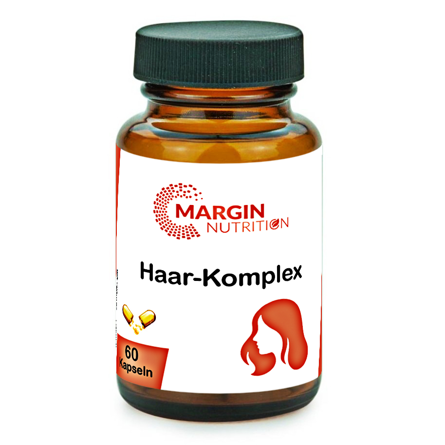 Haar-Komplex / Mit Kupfer, Zink, Selen und Biotin (Vitamin B7) (30, 60, 2x60, 3x60 Vegane Kapseln)