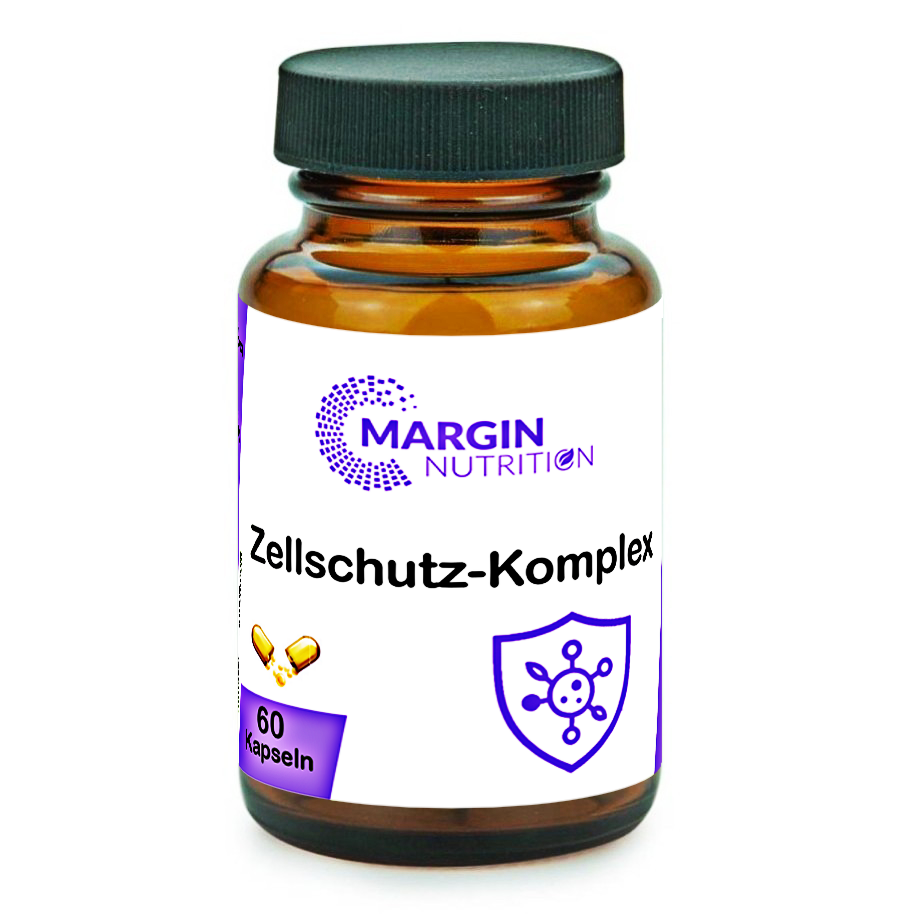 Zellschutz-Komplex / Mit Vitamin E, Vitamin C, Zink, Selen, Coenzym Q10 und Oligomere Proanthocyanidine (OPC) (30, 60, 2x60, 3x60 Vegane Kapseln)