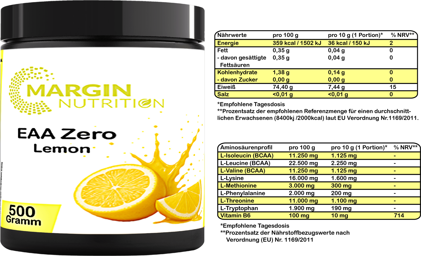 EAA Zero Lemon