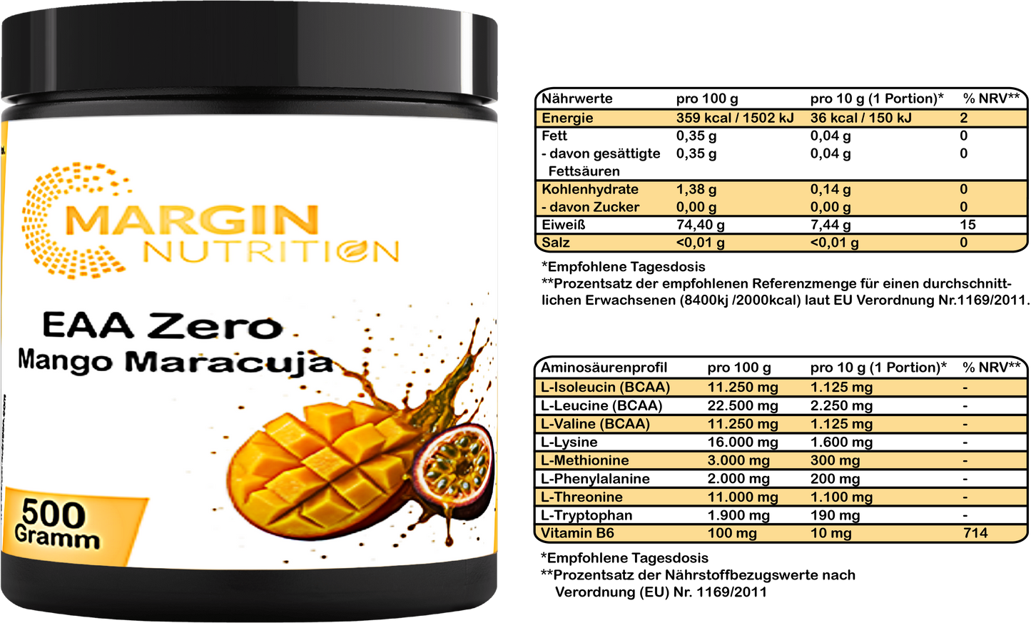 EAA Zero Mango Maracuja