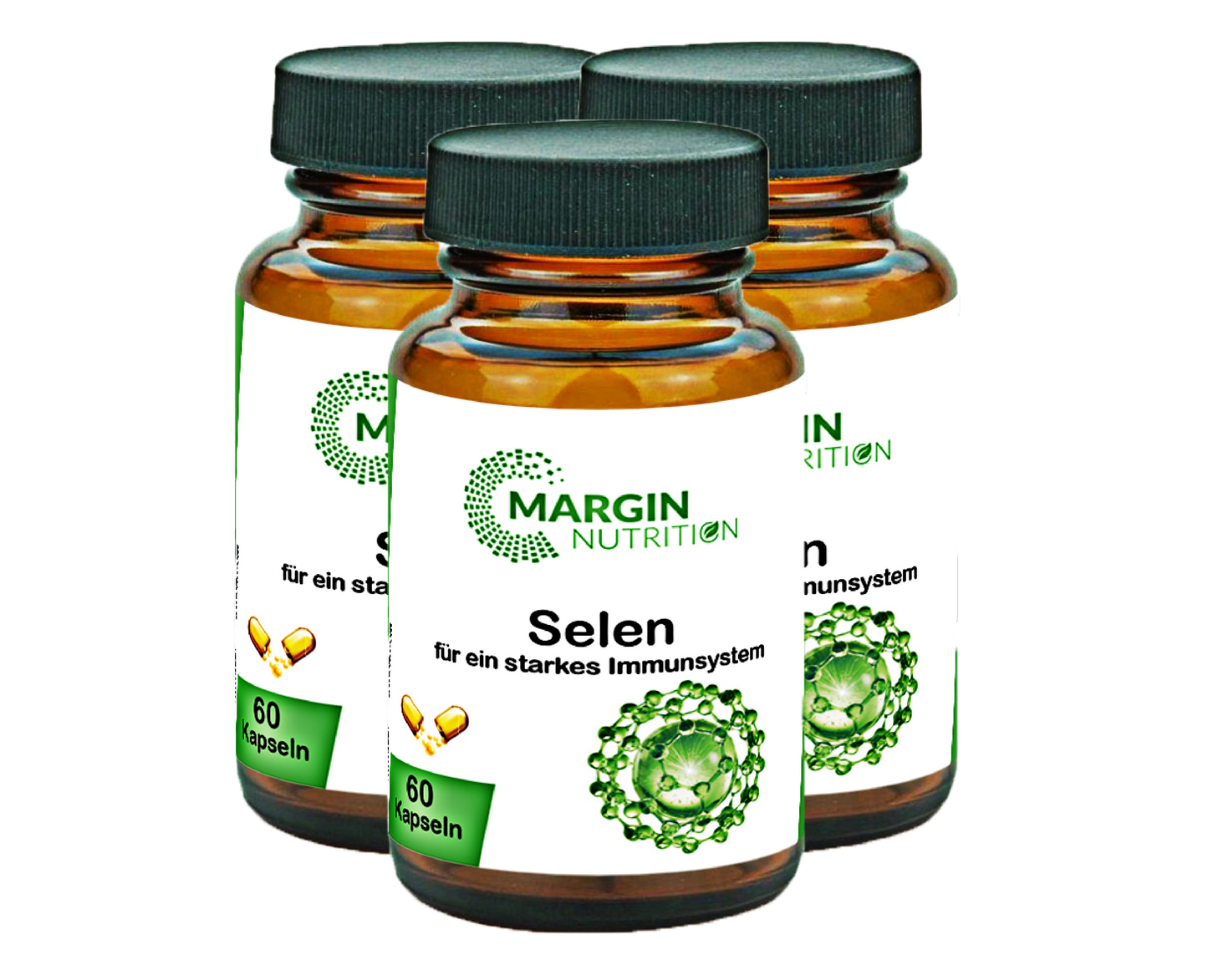 Selen / Hochdosiert 200 µg pro Tagesdosis (30, 60, 2x60, 3x60 Vegane Kapseln)