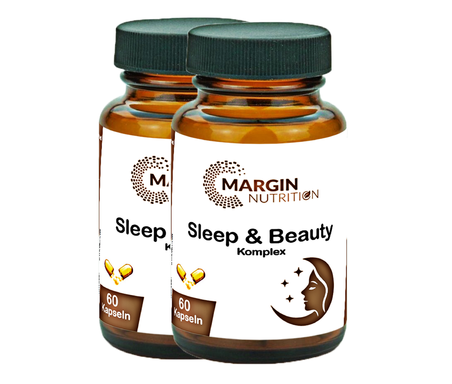 Sleep & Beauty Komplex / Mit Melatonin, Vitamin C, MSM und Vitamin B7 (Biotin) (30, 60, 2x60, 3x60 Vegane Kapseln)