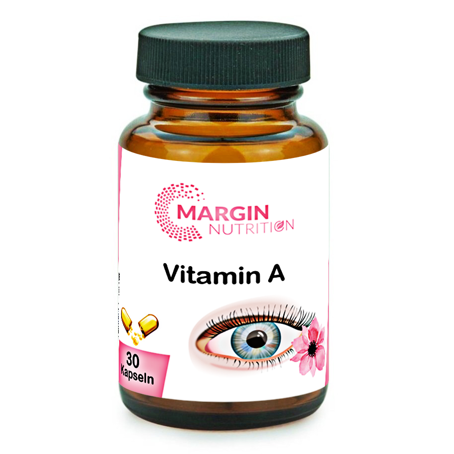 Vitamin A / Hochdosiert 800 µg RE pro Tagesdosis (30, 60, 2x60, 3x60 Vegane Kapseln)