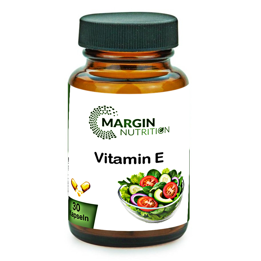 Vitamin E / Hochdosiert 30 mg α-TE pro Tagesdosis (30, 60, 2x60, 3x60 Vegane Kapseln)