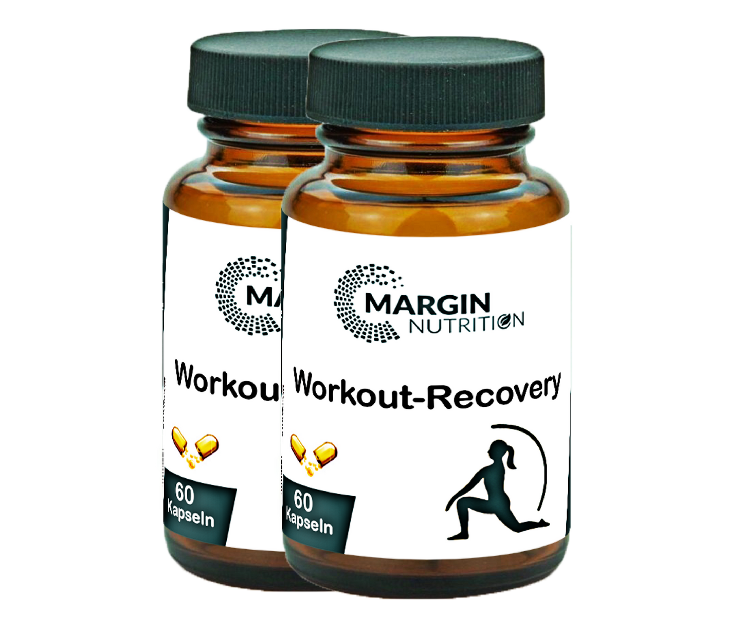 Workout-Recovery / Mit allen 8 B-Vitaminen, Magnesium, Vitamin C, MSM und Oligomere Proanthocyanidine (OPC) (30, 60, 2x60, 3x60 Vegane Kapseln)
