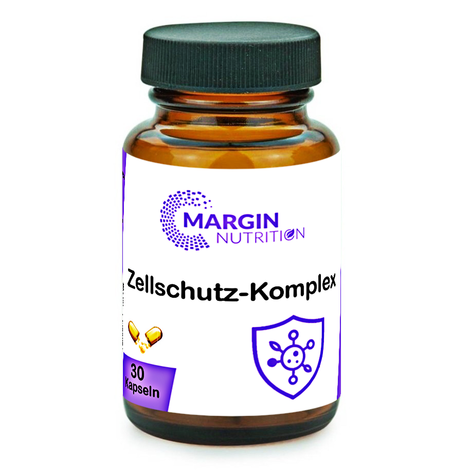 Zellschutz-Komplex / Mit Vitamin E, Vitamin C, Zink, Selen, Coenzym Q10 und Oligomere Proanthocyanidine (OPC) (30, 60, 2x60, 3x60 Vegane Kapseln)