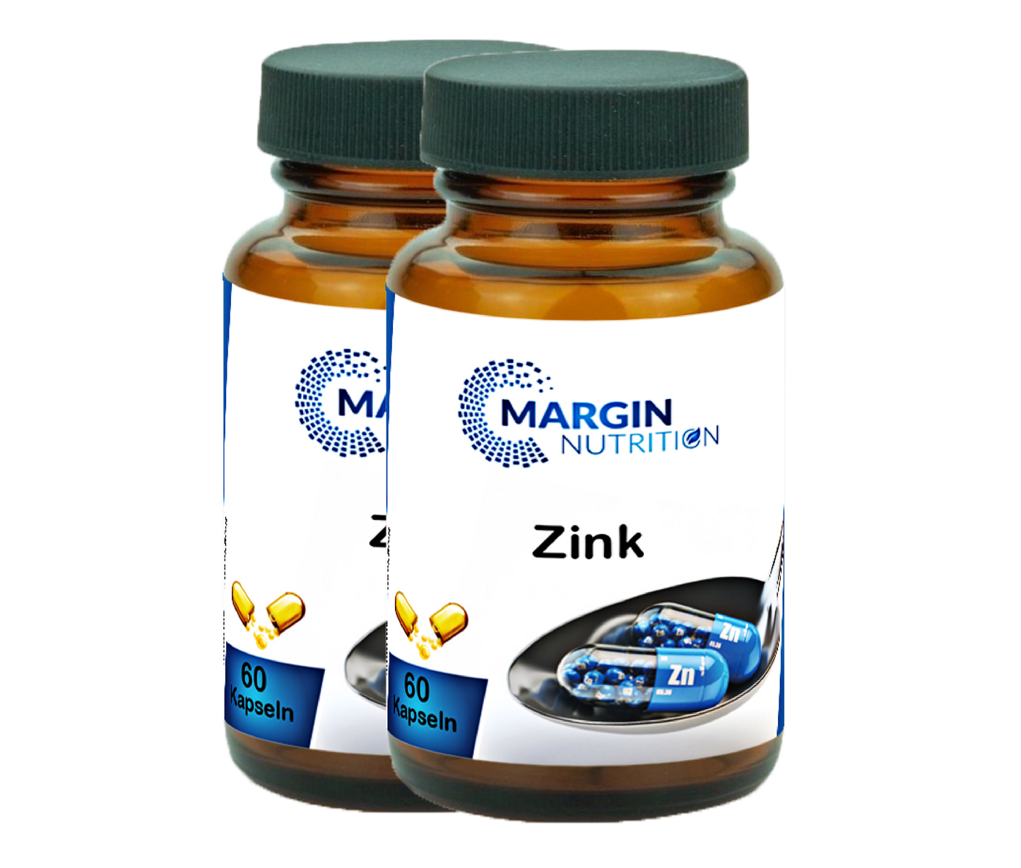Zink / Hochdosiert 30 Mg pro Tagesdosis (30, 60, 2x60, 3x60 Vegane Kapseln)