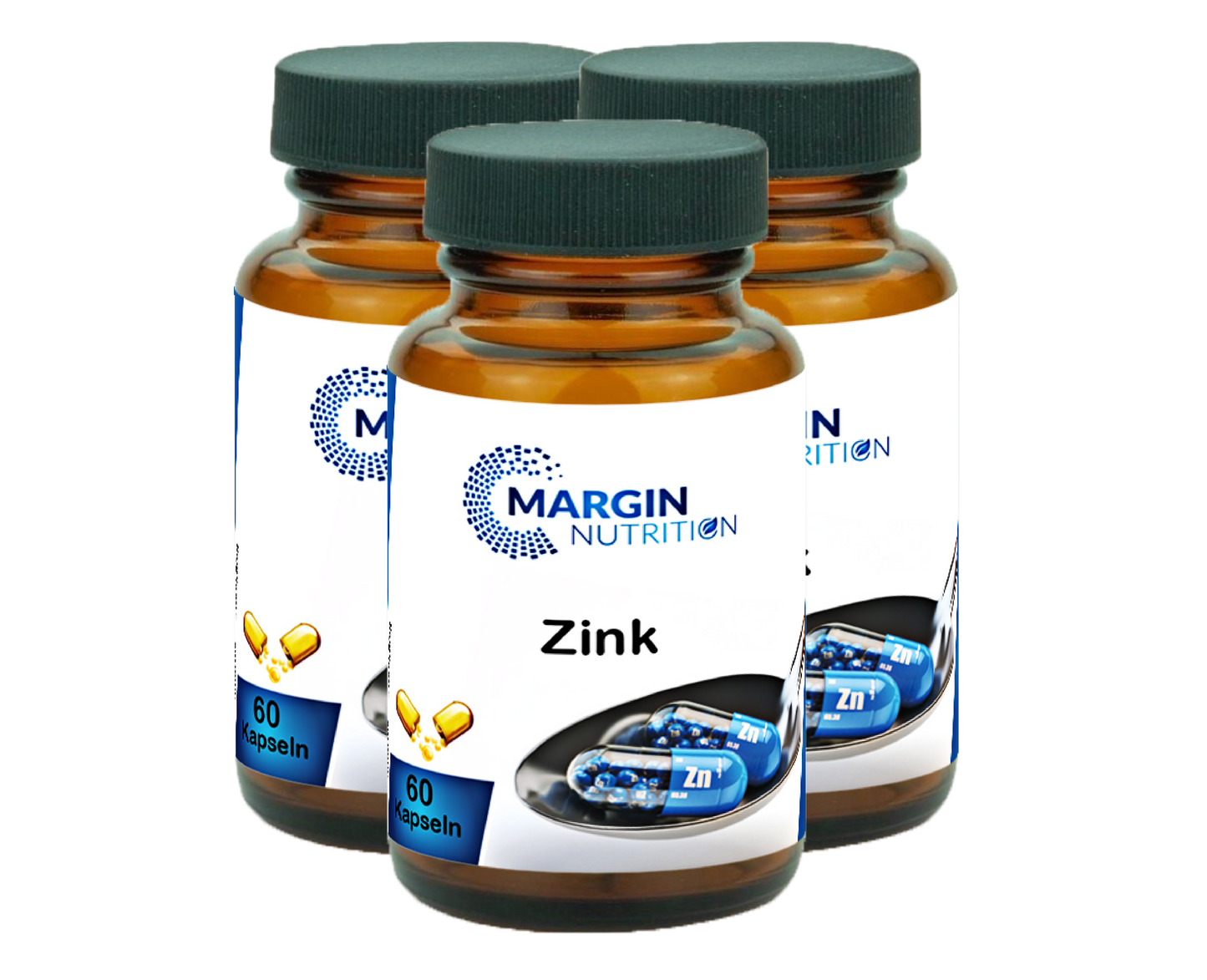 Zink / Hochdosiert 30 Mg pro Tagesdosis (30, 60, 2x60, 3x60 Vegane Kapseln)
