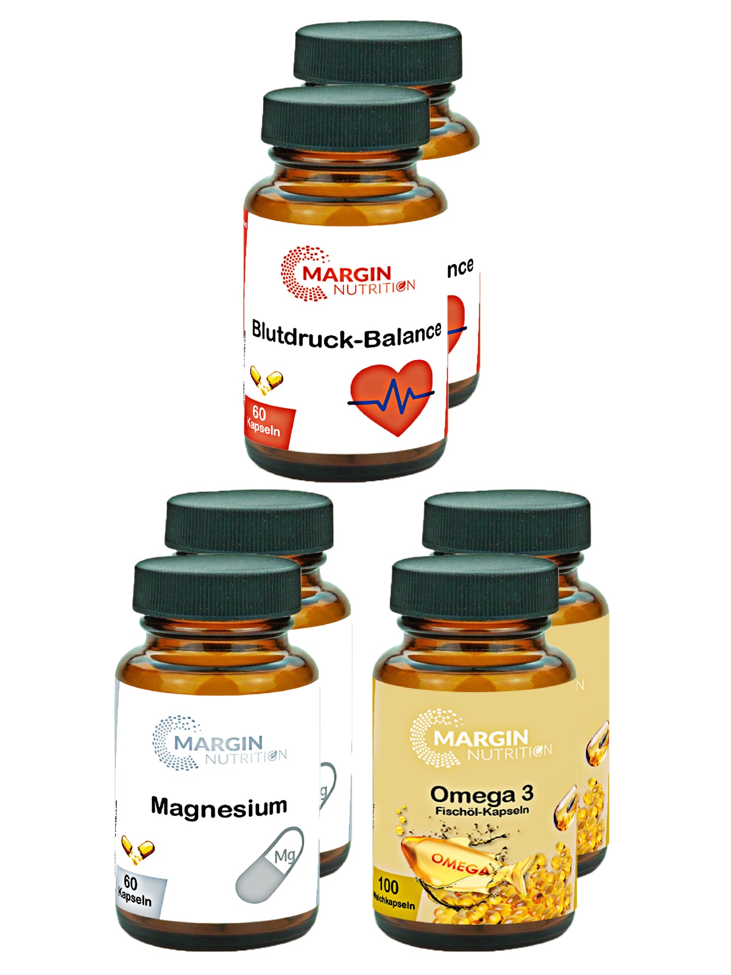 Blutdruck Balance Paket (3er) – Für einen ausgeglichenen Blutdruck & gesunde Gefäßfunktion