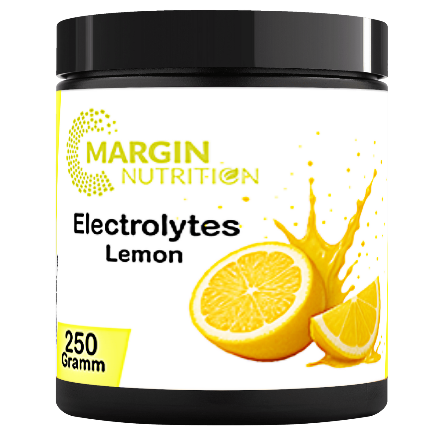Electrolytes Lemon – Elektrolytpulver für Sport & Hydration | 250 g, 500 g, 2×500 g, 4×500 g