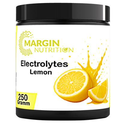 Electrolytes Lemon – Elektrolytpulver für Sport & Hydration | 250 g, 500 g, 2×500 g, 4×500 g