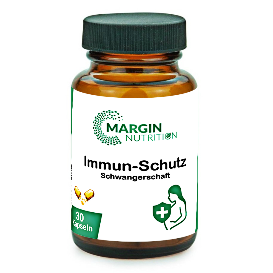 Immun-Schutz Schwangerschaft – Mit Vitamin C, Vitamin D3, Zink, Selen und Vitamin B12 | 30, 60, 2×60, 3×60 vegane Kapseln
