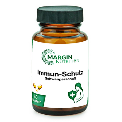 Immun-Schutz Schwangerschaft – Mit Vitamin C, Vitamin D3, Zink, Selen und Vitamin B12 | 30, 60, 2×60, 3×60 vegane Kapseln