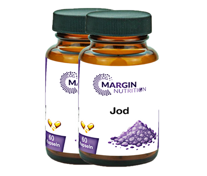 Jod / Hochdosiert 200 µg pro Tagesdosis (30, 60, 2x60, 3x60 Vegane Kapseln)