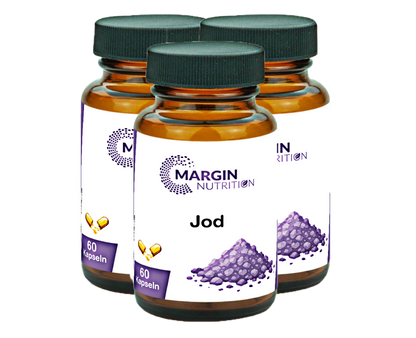 Jod / Hochdosiert 200 µg pro Tagesdosis (30, 60, 2x60, 3x60 Vegane Kapseln)