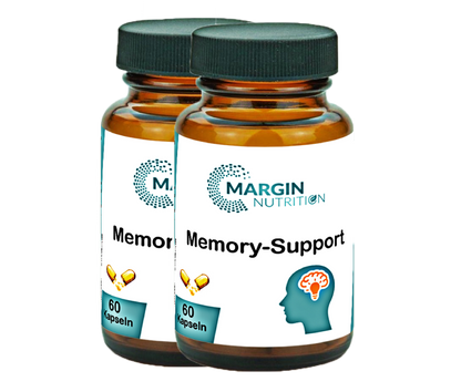 Memory-Support / Mit allen 8 B-Vitaminen, Vitamin E und Jod  (30, 60, 2x60, 3x60 Vegane Kapseln)
