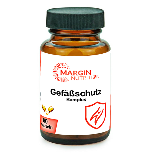 Gefäßschutz Komplex / Mit Vitamin C, Selen, Vitamin E, Vitamin D3 und Oligomere Proanthocyanidine (30, 60, 2x60, 3x60 Vegane Kapseln)