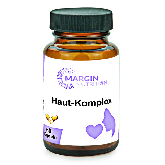 Haut-Komplex / Mit Vitamin A, Vitamin E, Vitamin C, Zink und Oligomere Proanthocyanidine (OPC) (30, 60, 2x60, 3x60 Vegane Kapseln)