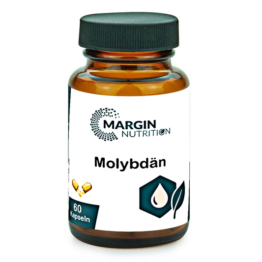 Molybdän / Hochdosiert 250 µg pro Tagesdosis (30, 60, 2x60, 3x60 Vegane Kapseln)