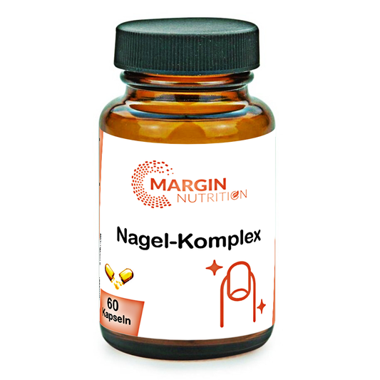 Nagel-Komplex / Mit Eisen, Zink, Vitamin B7 (Biotin) und Vitamin B9 (Folsäure) (30, 60, 2x60, 3x60 Vegane Kapseln)