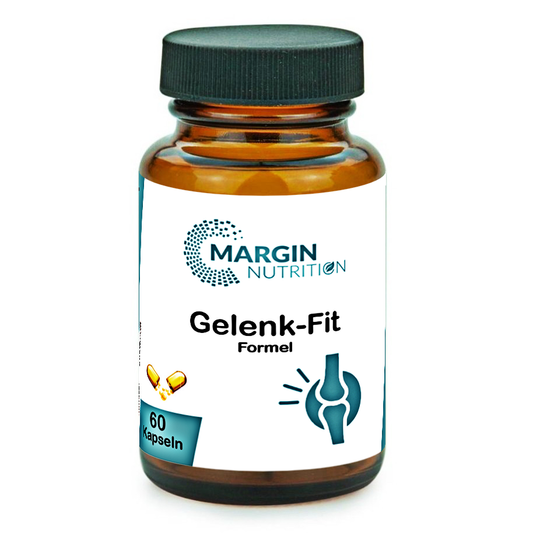 Gelenk-Fit Formel / Mit MSM, Curcuma, Vitamin D3, Vitamin C und Mangan (30, 60, 2x60, 3x60 Vegane Kapseln)