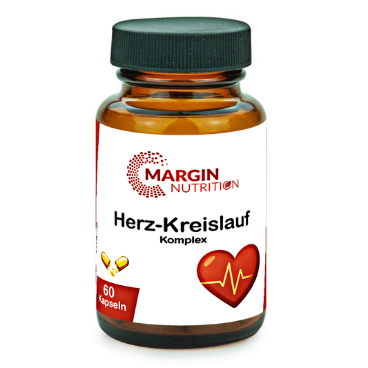 Herz-Kreislauf Komplex / Mit Magnesium, Vitamin D3, Vitamin K2 und Coenzym Q10 (30, 60, 2x60, 3x60 Vegane Kapseln)