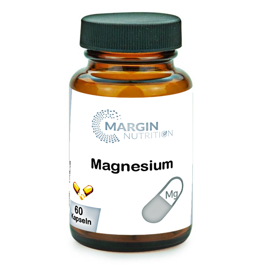 Magnesium / Hochdosiert 400 mg pro Tagesdosis (30, 60, 2x60, 3x60 Vegane Kapseln)