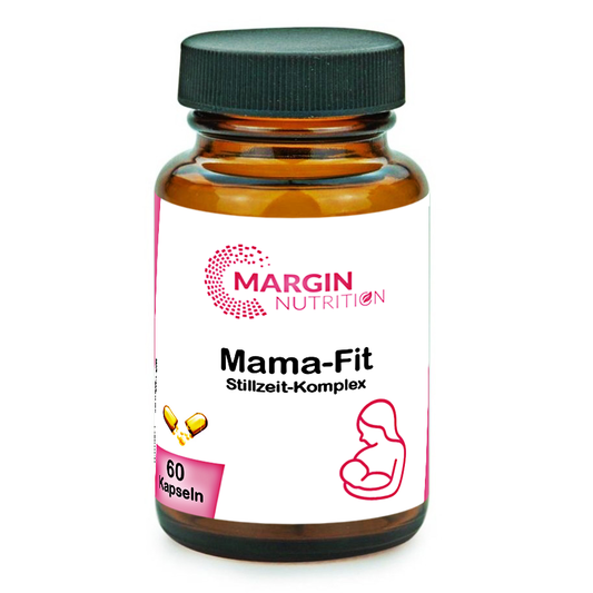 Mama-Fit Stillzeit-Komplex / Mit allen 8 B-Vitaminen, Vitamin C, Vitamin D3 und Coenzym Q10 (30, 60, 2x60, 3x60 Vegane Kapseln)