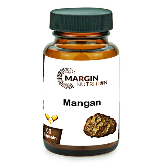 Mangan / Hochdosiert 3 mg pro Tagesdosis (30, 60, 2x60, 3x60 Vegane Kapseln)