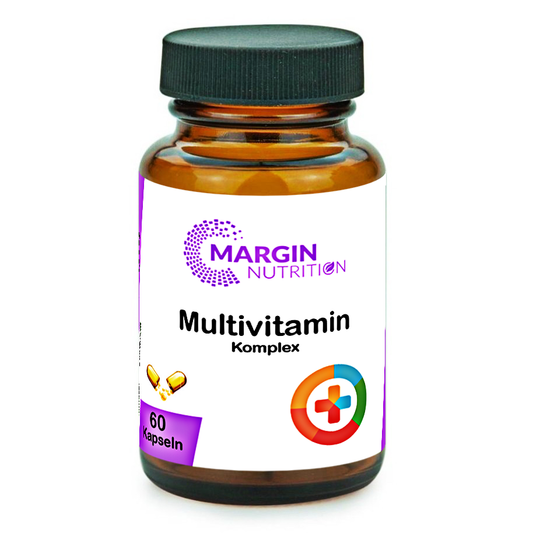 Multivitamin Komplex / Mit Vitaminen, Mineralstoffen und Pflanzenextrakten (30, 60, 2x60, 3x60 Vegane Kapseln)
