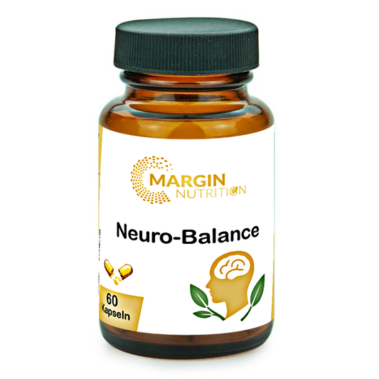 Neuro-Balance / Mit allen 8 B-Vitaminen, Ashwagandha, Magnesium und Vitamin C (30, 60, 2x60, 3x60 Vegane Kapseln)