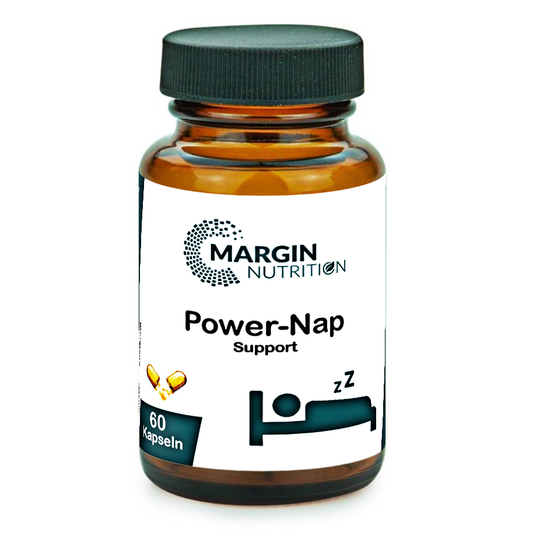 Power-Nap Support / Mit Melatonin und Magnesium (30, 60, 2x60, 3x60 Vegane Kapseln)