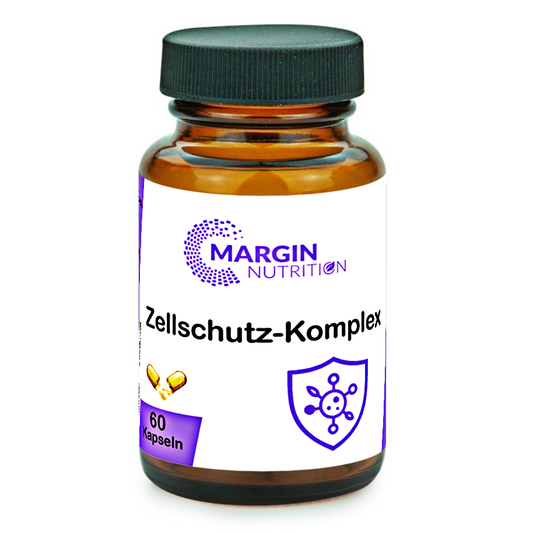 Zellschutz-Komplex / Mit Vitamin E, Vitamin C, Zink, Selen, Coenzym Q10 und Oligomere Proanthocyanidine (OPC) (30, 60, 2x60, 3x60 Vegane Kapseln)