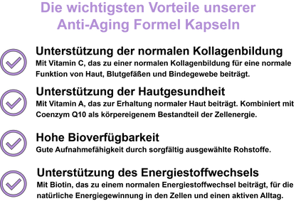 Premium Anti-Aging Komplettpaket (5er) – Für ganzheitlichen Zellschutz & nachhaltige Vitalität