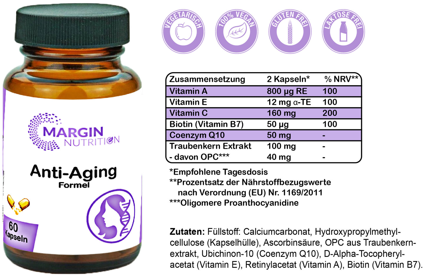 Premium Anti-Aging Komplettpaket (5er) – Für ganzheitlichen Zellschutz & nachhaltige Vitalität